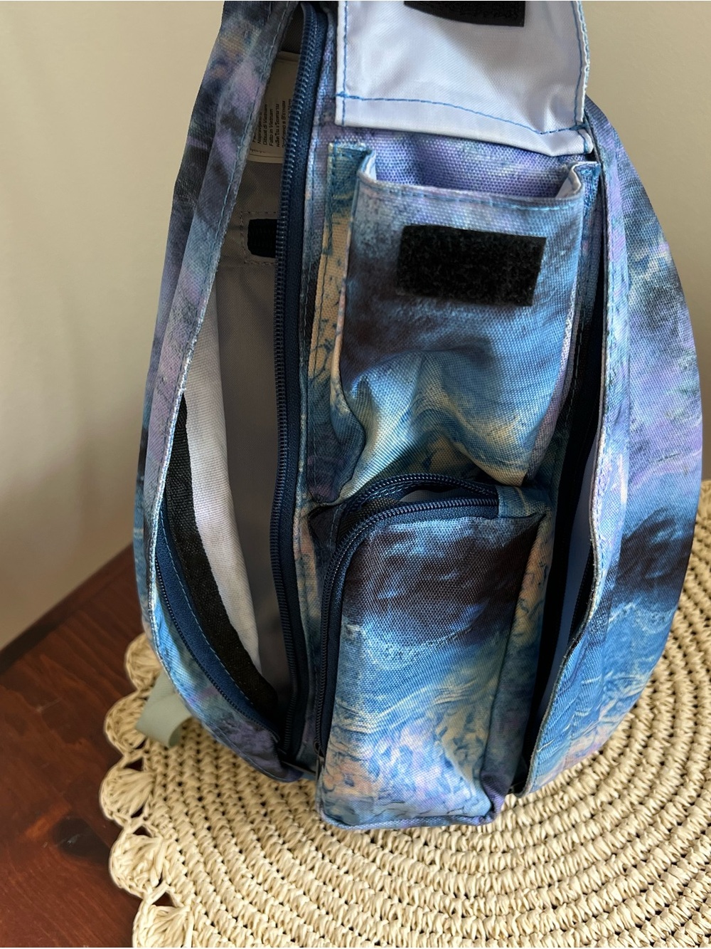 Kavu Blue Tie-Dye Crossbody Sling Bag - Picture 4 of 4